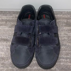 Prada Men strap casual loafer shoes